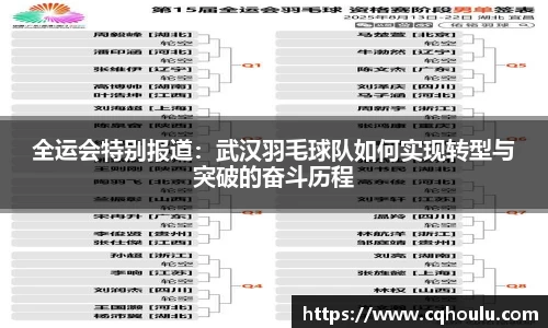 全运会特别报道：武汉羽毛球队如何实现转型与突破的奋斗历程